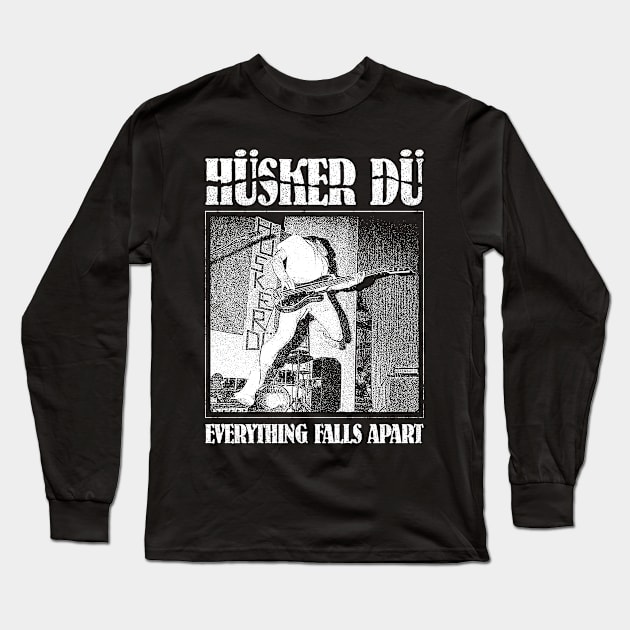 Husker Du - EFA Fanmade Long Sleeve T-Shirt by fuzzdevil